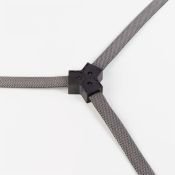 Коннектор тройной с питанием ART-INBELT-CON-T-POWER (BK, 48V) 049827