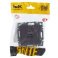 Розетка встраиваемая компьютерная IEK BRITE BR-K10-1-K46 РК10-БрС RJ45 кат.5E сталь