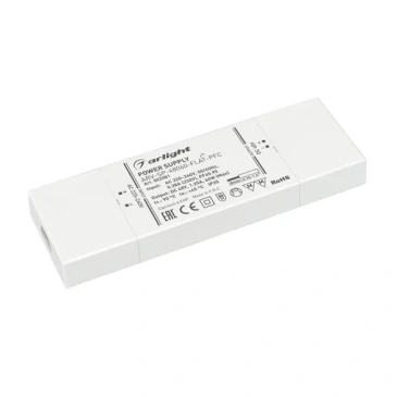 Блок питания (AC-DC) 48V   60W 052081 ARV-SP-48060-FLAT-PFC пластик