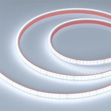 Светодиодная лента  Белый DOT 24V 12W/m  160Led/метр герм (силиконовая экструзия) 051592 DOT-PFS-X160-10mm 6000K IP68