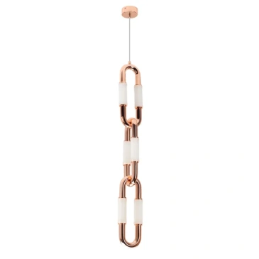 Подвесной светильник  10W Белый дневной 047888 SP-AMPIRIUS-HANG-H881-L120-10W MIX (BRASS, 360 deg, 230V) IP20 медь