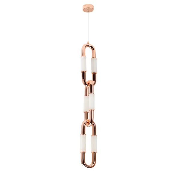 Подвесной светильник  10W Белый дневной 047888 SP-AMPIRIUS-HANG-H881-L120-10W MIX (BRASS, 360 deg, 230V) IP20 медь
