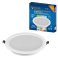 Встраиваемый светильник  18W Белый дневной UL-00013163 ULM-Q237 18W-4000K WHITE IP40 круглый белый