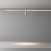 Трековый светильник 5W Белый теплый TR143-1-5W3K-W-PT Фокус / Focus Led Flarity IP20 платина