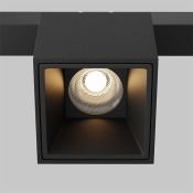 Трековый светильник  7W Белый теплый Альфа/Alfa S Exility 50deg TR133-2-7W3K-B на магнитный шинопровод черный