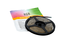 Светодиодная лента RGB 5060 12V  7.2W/m 30Led/метр герм (силикон) 00-00009257 SWG530-12-7.2-RGB-65-M IP65