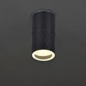 светильник IEK LIGHTING без лампы 5110 LT-UPU0-5110-GU10-1-K02 IP65 цилинд накладной черный