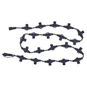 Провод-шина для гирлянд UL-00013217 UCX-F90 T20-2M-BK черный 2м, 20 Т-коннекторов, шаг 10см,статика-мерцание IP67