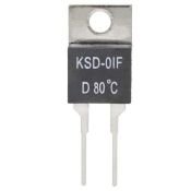 Термостат KSD-01F/JUC-31F 80С  Норм. замкнутый 2.5А