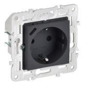 Штепсельная розетка встраиваемая IEK SKANDY 16А SK-R14-16-U14-018-K53 SK-R17G с з/к и шторками с USB A+C 18Вт графит Штепсельная розетка встраиваемая IEK SKANDY 16А SK-R14-16-U14-018-K53 SK-R17G с з/к и шторками с USB A+C 18Вт графит