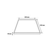 светильник  36W Белый UL-00007906 ULP-6060 36W/5000К IP40 PREMIUM OPAL WHITE квадратный белый