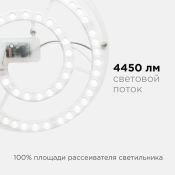 Модуль светодиодный со встроенным драйвером 48W Белый дневной 4000K 282мм круглый Apeyron