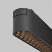 Трековый светильник 12W Белый теплый Базис/Basis Grid Radity 60deg TR084-1-12W3K-B IP20 на шинопровод черный