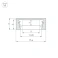 алюминиевый профиль KLUS MIC-M-3000 ANOD 044542