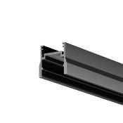 Накладной алюминиевый профиль Maytoni для уличной трековой системы Elasity IP 2м черный O-TR001-P-B2M