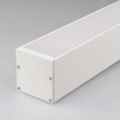 алюминиевый профиль S-LUX с экраном SL-LINE-5050-2500 WHITE+OPAL 021467