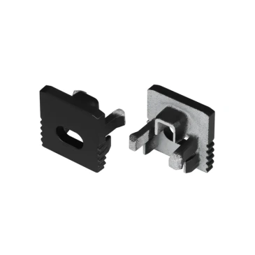 Заглушка SL-MINI-10 BLACK с отверстием (комплект) 049415
