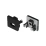Заглушка SL-MINI-10 BLACK с отверстием (комплект) 049415