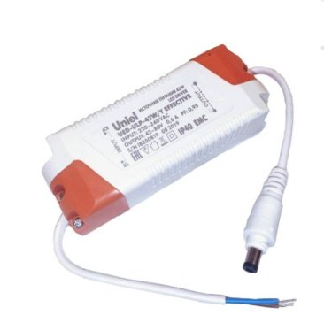 блок питания токовый (AC-DC) 500mA 42W UL-00006035 UED-ULP-42W/Y EFFECTIVE пластик