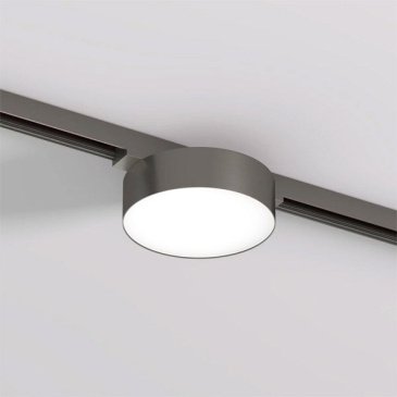 Трековый светильник   8W Белый теплый SHINE FLOW DK5762-DN IP20 на шинопровод темный никель