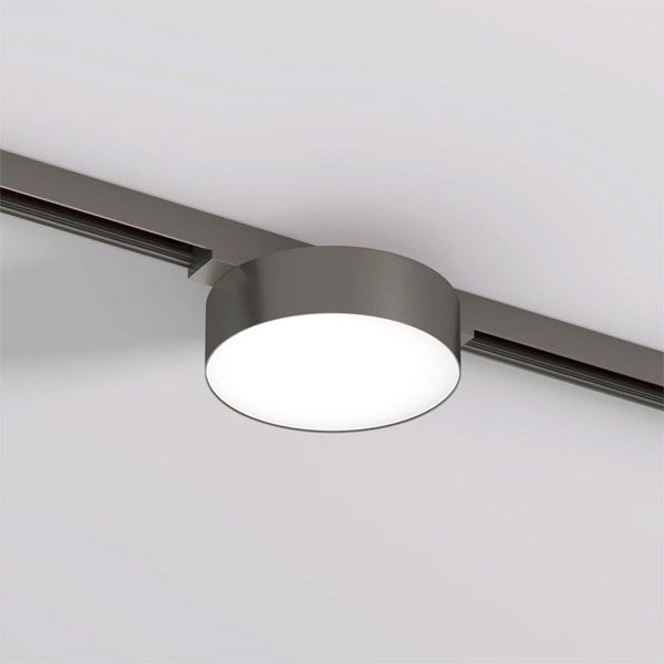 Трековый светильник   8W Белый теплый SHINE FLOW DK5762-DN IP20 на шинопровод темный никель