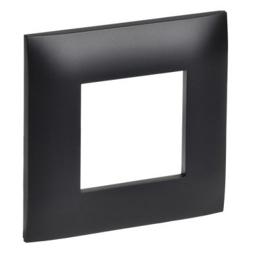 Рамка пластик 1 пост IEK SKANDY SK-M12-K02 SK-F01Bl черный