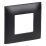 Рамка пластик 1 пост IEK SKANDY SK-M12-K02 SK-F01Bl черный