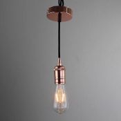 подвес Vintage 056-663 SUN-LUMEN 036/ E27 GOLD PINK черный провод подвес Vintage 056-663 SUN-LUMEN 036/ E27 GOLD PINK черный провод