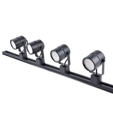 Готовый трековый набор VOLPE  под лампу GU10 UL-00010706 UBL-Q321 GU10-K BLACK SET41 1.0м накладной прямой черный
