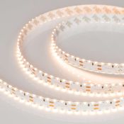 Светодиодная лента Белый теплый 3014 24V 19.2W/m 240Led/метр 024471  RS 2-5000 2x2  3000K LUX