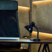 светильник настольный без лампы TLI-225 BLACK E27 UL-00001801 черный