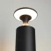 светильник 12W Белый теплый 050726 LGD-LONDARI-BOLL-H900 (BK, 125 deg, 230V) IP65 цилиндр стационарный черный