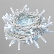 гирлянда НИТЬ  4.5W Белый UL-00013211 ULD-F90PRO S10M-100-TWK WH, белый провод 10 м. 220V, 100 Led, IP67, с мерцанием без вилки