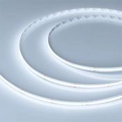 Светодиодная лента Белый COB 24V 10W/m 480Led/метр 048022 COB-X480-8mm  6000K PRO REEL 20м