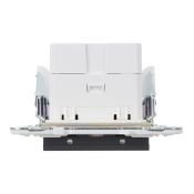 Розетка встраиваемая USB IEK SKANDY A+C 3,1А SK-U22-D31-K53 SK-R14G графит
