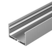 алюминиевый профиль S-LUX с экраном SL-LINE-4932-2500 ANOD+OPAL 020465