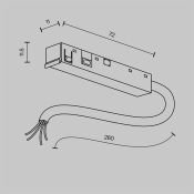 Ввод питания Exility X TRA239B-42B чёрный