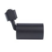 Трековый светильник однофазный под лампу GU10 UBL-Q324 BLACK на шинопровод черный UL-00012466 Volpe