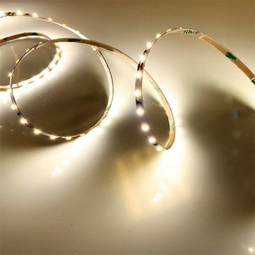 Светодиодная лента Белый теплый 2216 24V  5.4W/m 120Led/метр R00-378 4мм Светодиодная лента Белый теплый 2216 24V  5.4W/m 120Led/метр R00-378 4мм