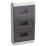 Корпус пластиковый TF5-KP12-N-36-41-K01-K03 ЩРН-П-36 IP41 черная прозрачная дверь TEKFOR IEK