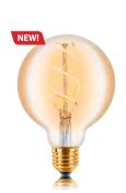 лампа ретро светодиодная Vintage форма шар 5W 057-363 G95 SF-8 GOLDEN/E27 диммируемая лампа ретро светодиодная Vintage форма шар 5W 057-363 G95 SF-8 GOLDEN/E27 диммируемая