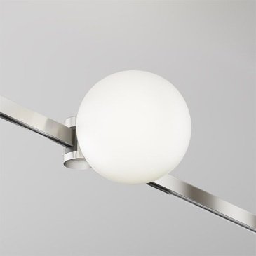 Трековый светильник  5W Белый дневной TR229-1-5W4K-PT Луна/Luna Flarity 4000К платина