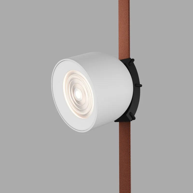 Трековый светильник  12W Белый дневной BELTY SPOT DK5540-WH+BK IP20 на шинопровод белый/черный