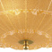 Люстра накладная Lightstar без лампы Zucche 820242 4х60W E14 фигурная янтарный/золото