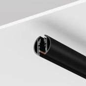 Шинопровод круглый подвесной 2 м Levity TRX184-R-112B чёрный