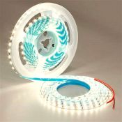 Светодиодная лента Белый теплый 5050 24V 16W/m 120Led/метр 00-506 Стандарт 10мм IP20 Светодиодная лента Белый теплый 5050 24V 16W/m 120Led/метр 00-506 Стандарт 10мм IP20