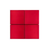 Панель KNX-304-23-IN Rose Red (BUS, Frameless) 039664