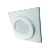 Встраиваемый светильник без лампы Apeyron V40-122 GU5.3 гипс белый квадратный