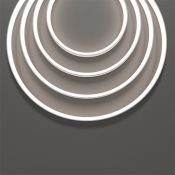 Гибкий неон   48W Белый теплый 432054 13x7 24V IP67 3000K