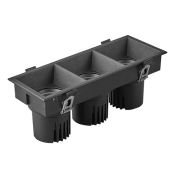 Встраиваемый светильник  36W Белый теплый 055895 MS-FLOW-BUILT-S230x85-3x12W 220V IP20 прямоугольный черный